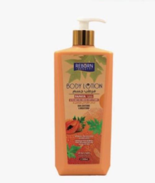 Reborn Beauty Body Lotion 550ml – Deep Moisturizing & Nourishing Formula – Lavender, OUD, Vitamin C & E, Papaya – For Smooth, Glowing Skin – UAE