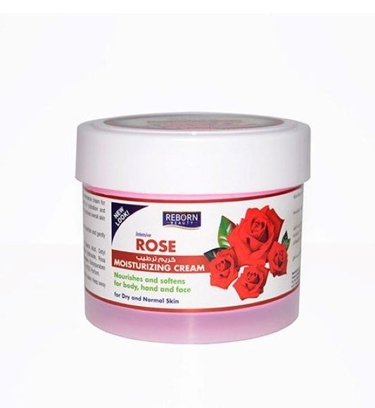 Reborn Beauty Intensive Moisturizing Cream Rose - for dry and normal skin 500ml 6 Pcs