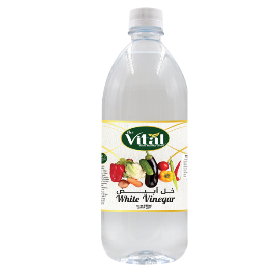 Vital Natural Vinegar – Available in 473ml, 915ml & 3.78L | Multi-Purpose Vinegar for Cooking, Pickling, Cleaning & Household Use | Bulk Packs for Home, Restaurants & Businesses