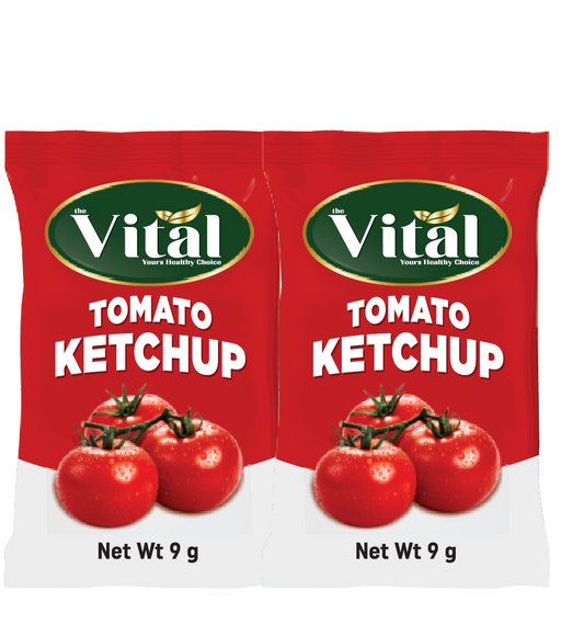 Vital Tomato Ketchup – Sachets & Bottles | Multiple Sizes | Bulk Pack for Restaurants, Hotels, Cafes, Catering & Takeaway Use