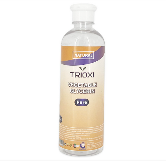 Trioxi Natural Organic Vegetable Glycerin 500ML – Pack of 2 | 100% Pure, USP Grade, Skin & Hair Moisturizer, DIY Beauty & Food-Grade Use