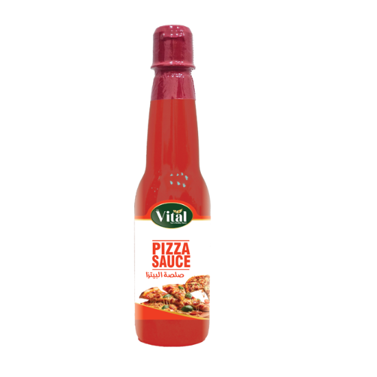 Vital Pizza Sauce – Rich Tomato Base for Pizza & Pasta | Available in 335ml PET & 473ml Glass Bottle