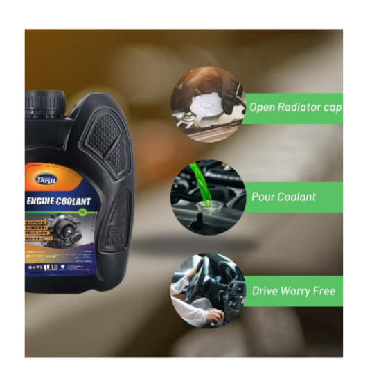 Thrill Engine Coolant 1 Litre (Pack of 3) | Ready-to-Use Anti-Freeze & Anti-Rust Radiator Coolant for Cars, Trucks & Heavy Vehicles