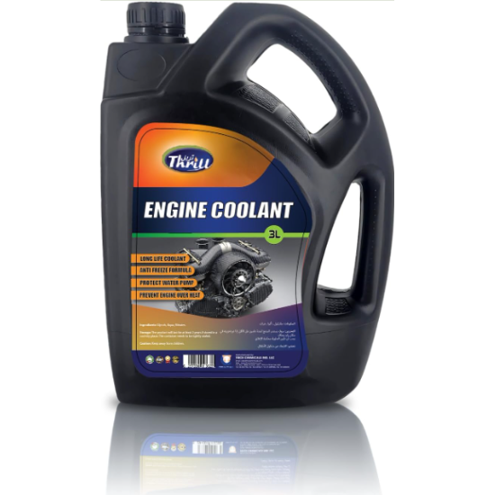 Thrill Engine Coolant 3 Ltr Pack of 2 – Superior Protection, Long-Lasting Performance, Easy Usage